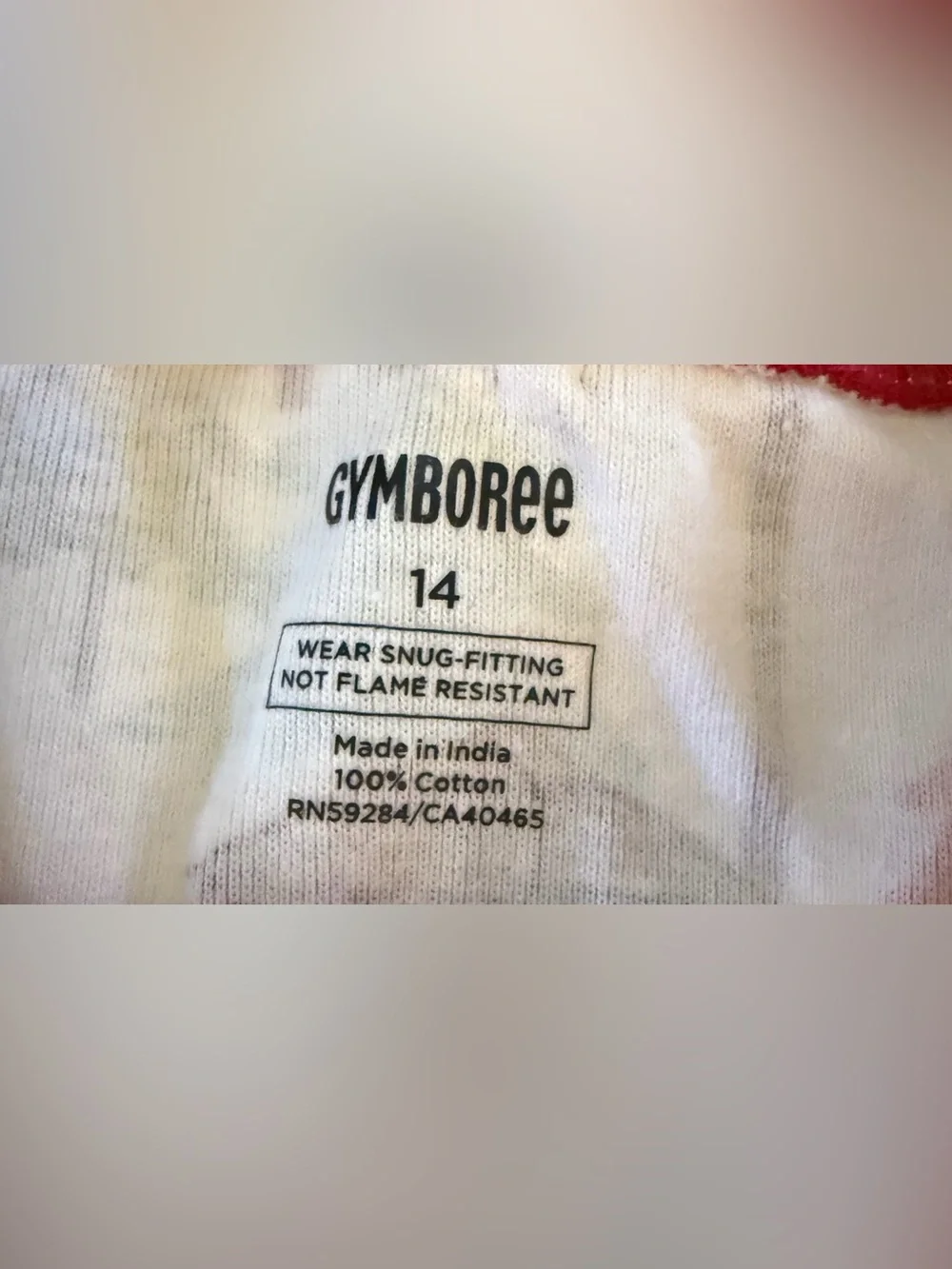 Gymboree Girls Size 14 Christmas Pajama Set Ski Lodge 100% Cotton NWT